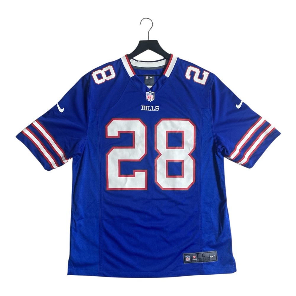 Men’s Nike NFL Buffalo Bills 2012 CJ Spiller #28 Royal Blue Elite Jersey